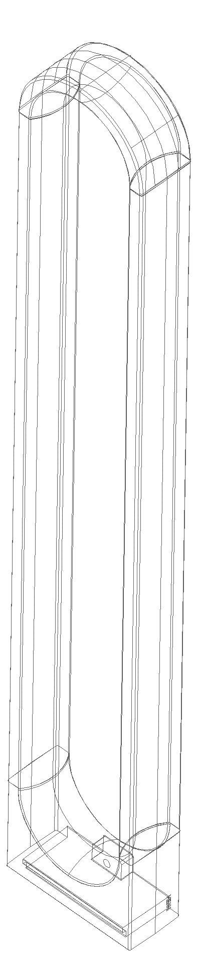 HEWI Handtuchhalter, chrom, B:73mm, H:30mm, T:477mm