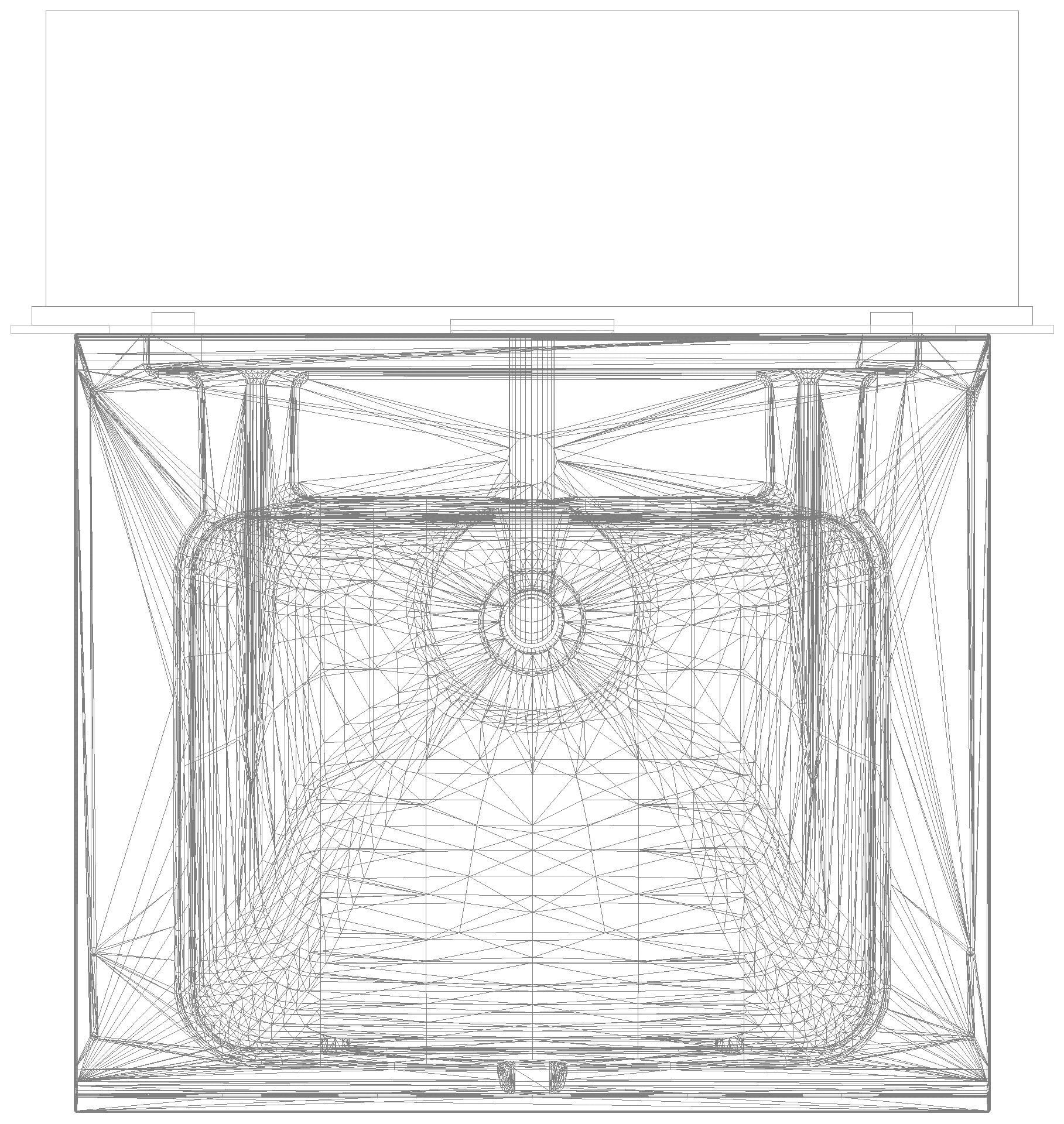 HEWI Waschtisch-Modul S50, WT 950.13.201,LED-Spiegel,weiß
