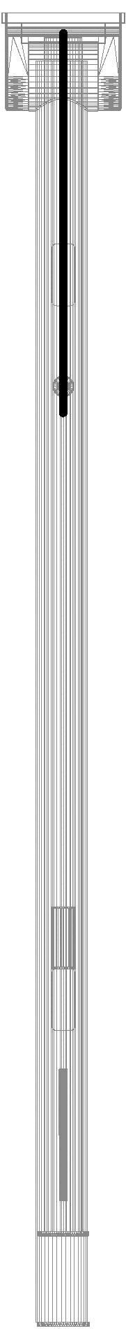 HEWI SK-Griff Duo (B), re, PRH, 850, WC- Spül (E-Ausf.),plvb dgrau tma