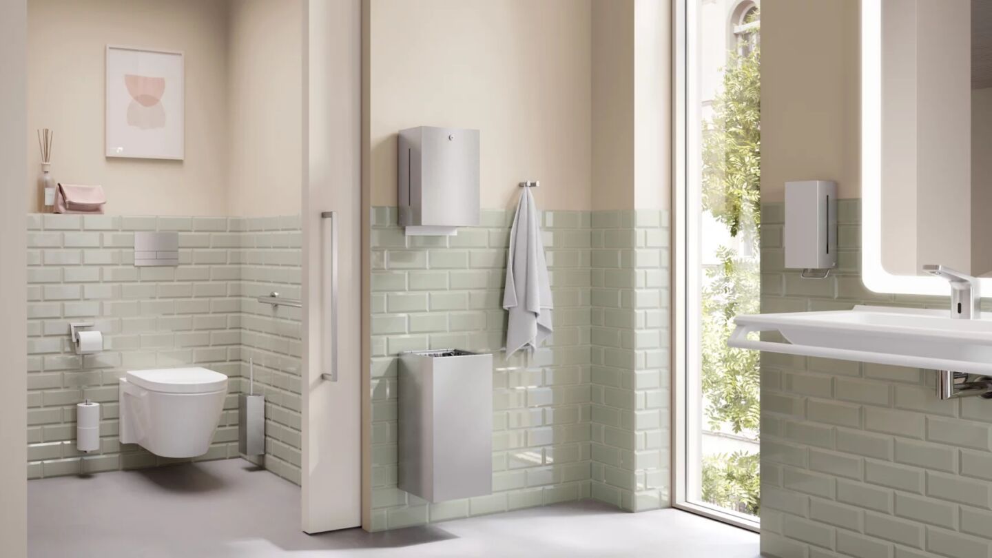 HEWI System 900 Q - Sanitär-Accessoires für barrierefreie Ausstattungen