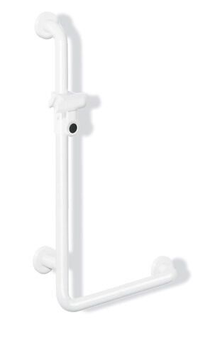 HEWI Winkelgriff mit Brausehalter (USA) der Serie 801