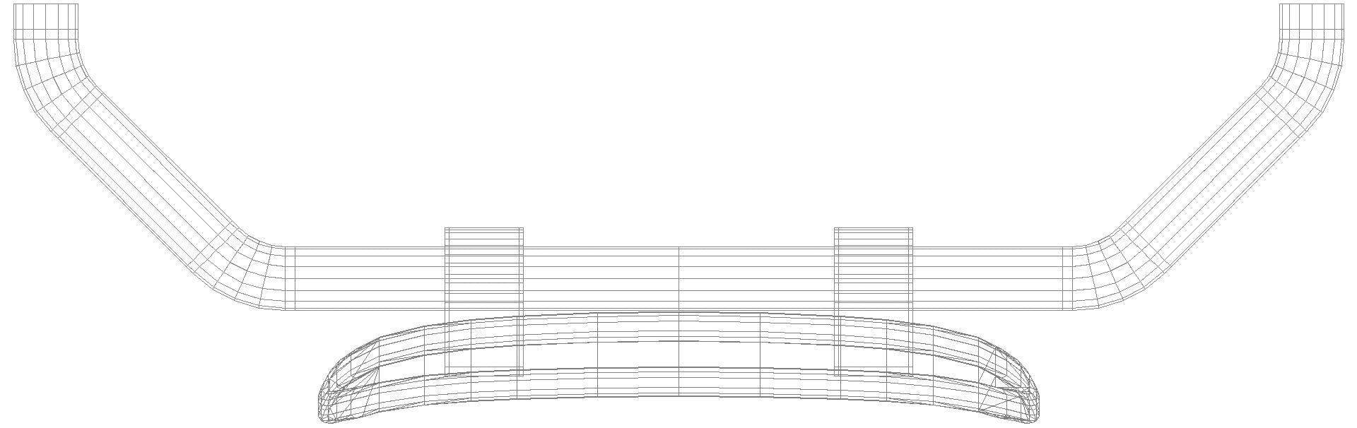 HEWI Rückenstütze, WA = 230mm SK-Griff-Montage signalweiß