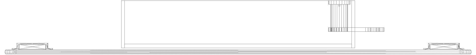 HEWI Kippspiegel LED basic, matt, B:599mm H:540mm reinweiß