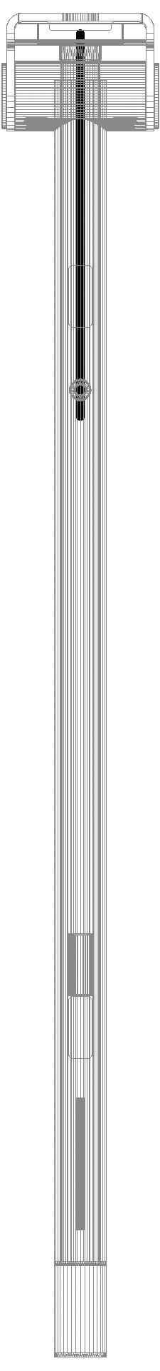 HEWI SK-Griff Duo (A),li,PRH,850,WC- Spül(E-Ausf.),chr