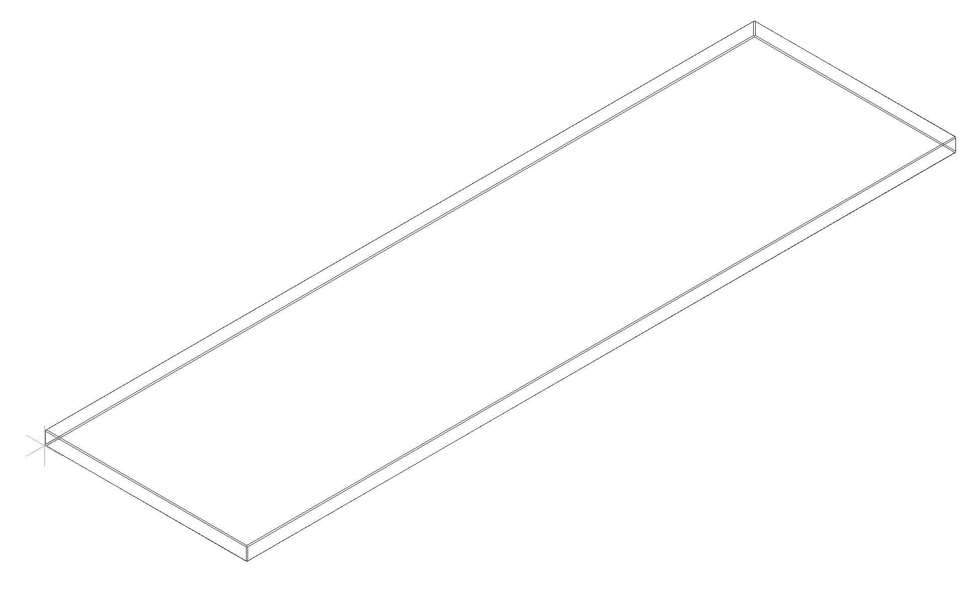 HEWI Glasplatte Ser 477 aus Klarglas, 407mm breit