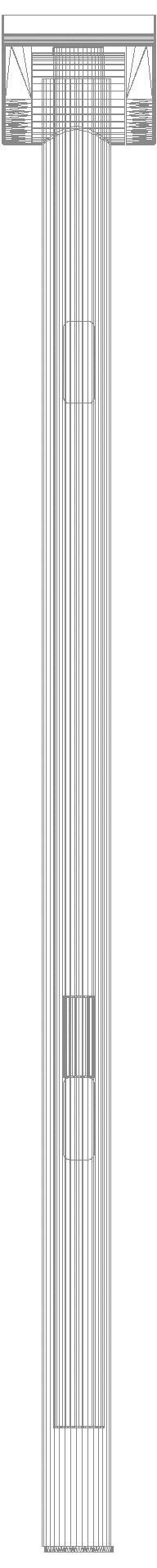 HEWI SK-Griff Duo (B), re, 750, WC-Spül (Funk),plvb weiß tiefmatt