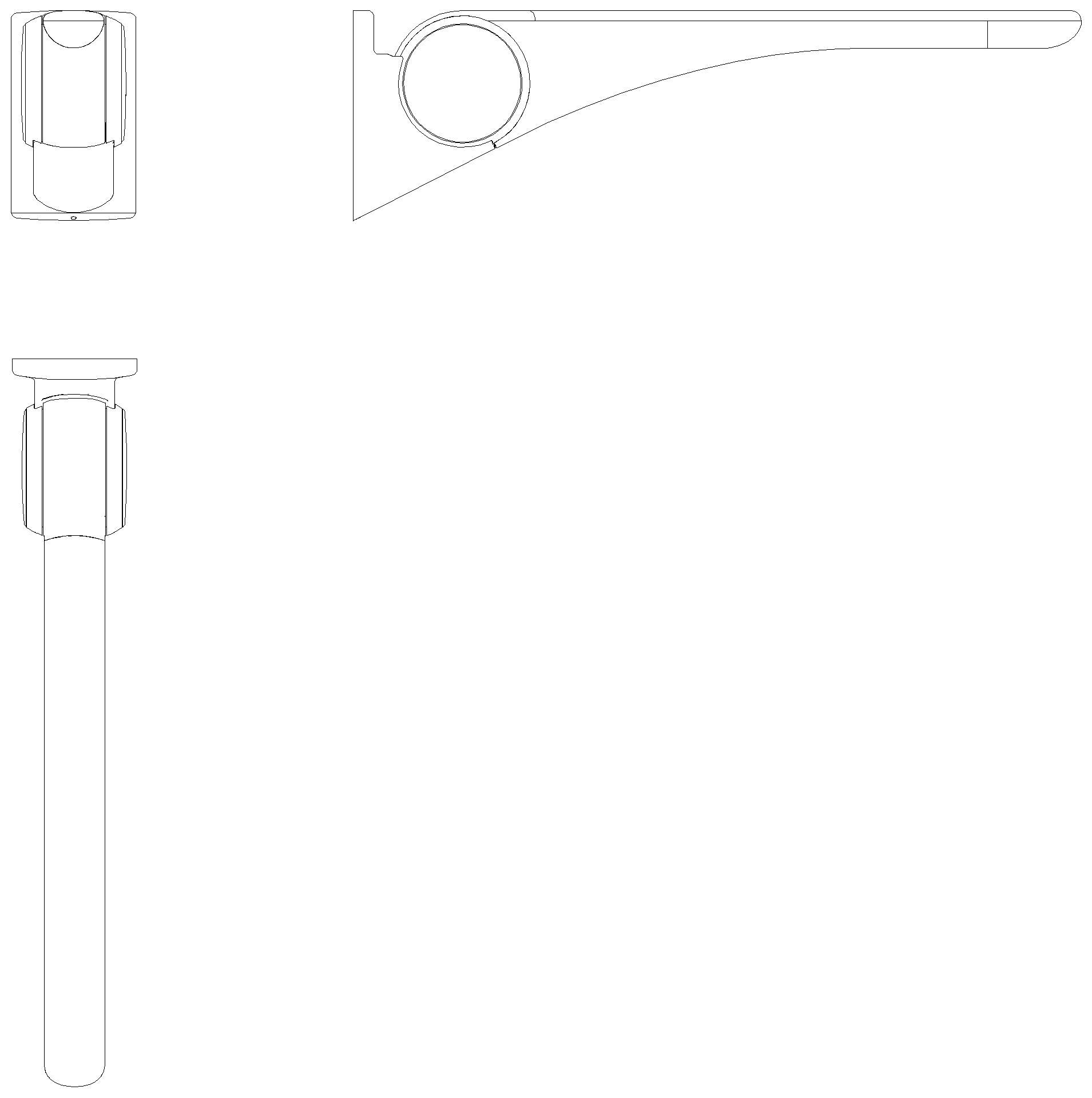 HEWI Stützklappgriff Basic,700 mm weiß hgl-wem