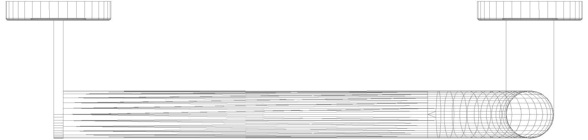 HEWI Winkelgriff,d:30, A1:600, W1:300, li, plvb weiß tiefmatt