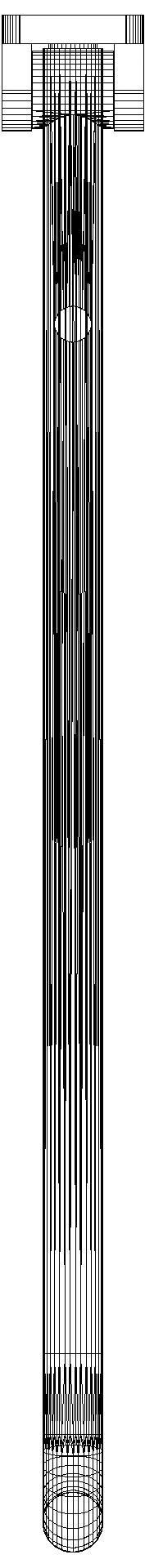 HEWI Stützklappgriff Ser 801, matt, L:850mm, Metallkern anthrazgr