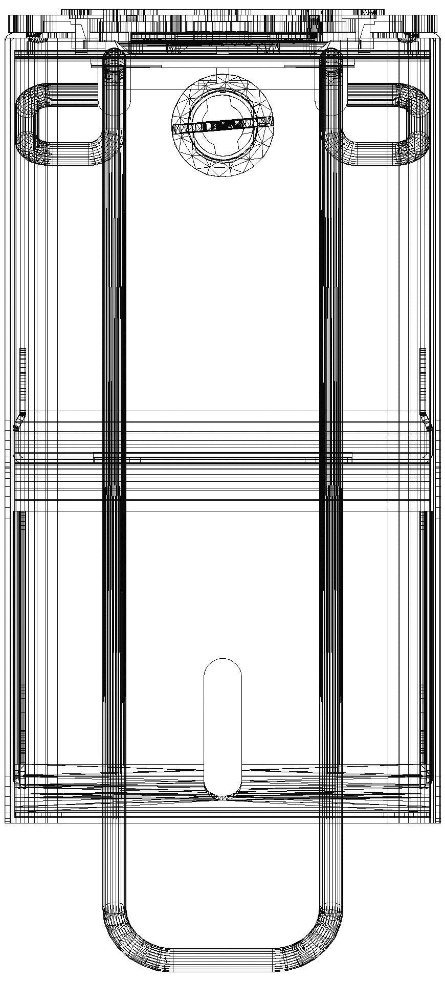 HEWI Desinfektions- und Seifenspender, 1.000 ml, schliff