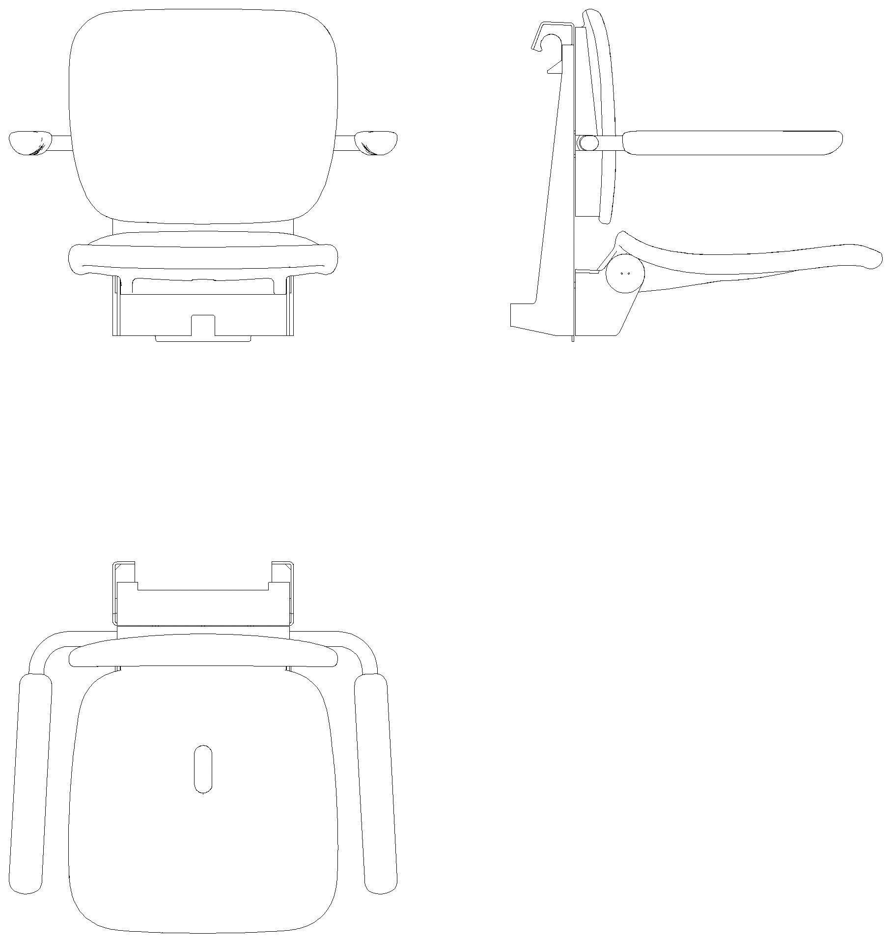 HEWI Einhängesitz Premium weiß hgl-wem