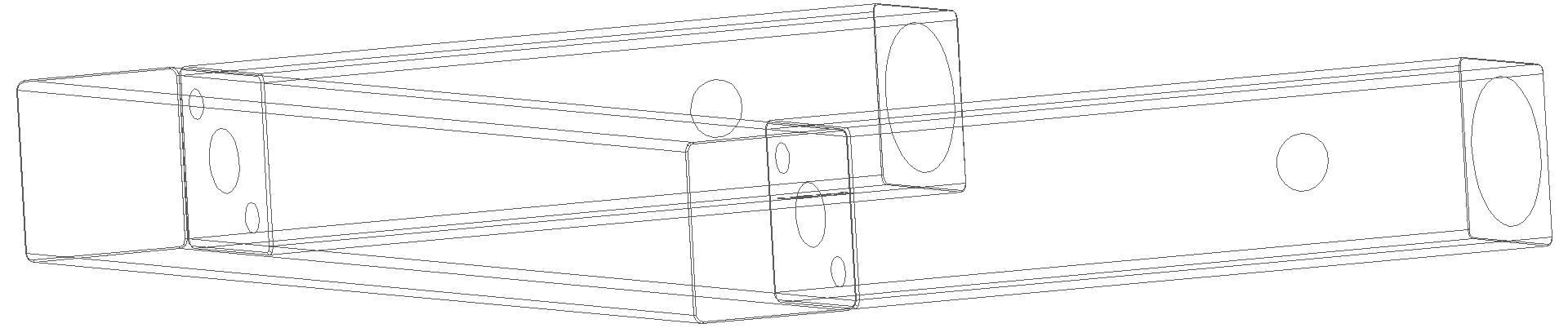 HEWI Haltegriff Sys 100, chrom, B:20mm, H:160mm, T:106mm