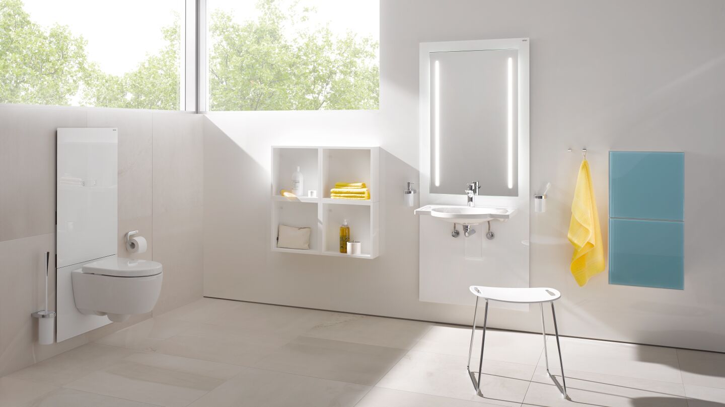 HEWI S 50 Module - Höhenverstellbare Module für Waschtisch und WC