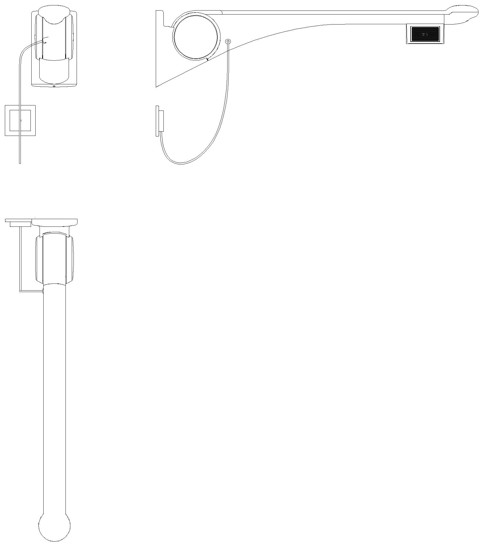 HEWI Stützklappgriff Premium,850 mm, li Spülausl.(E-Ausf.) anthr hgl-atm