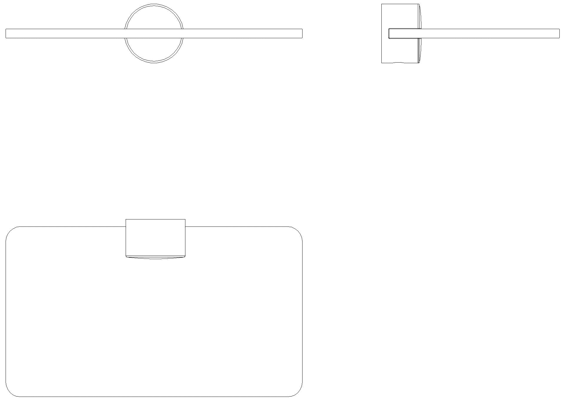 HEWI Ablage Sys 815, 200mm, Edelstahl chr. , Glasplatte satiniert