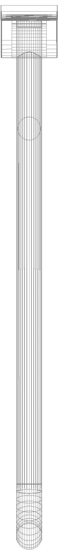 HEWI mobiler Stützklappgriff, L:700mm umbra