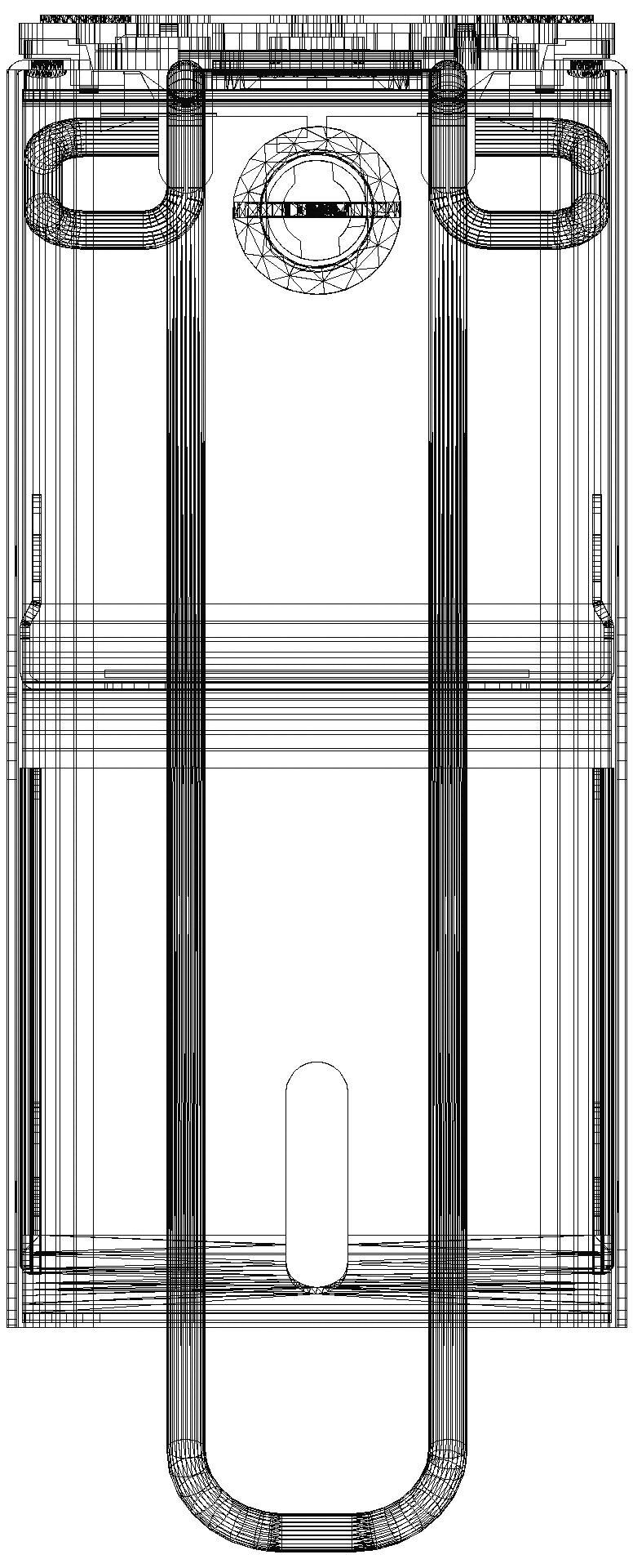 HEWI Desinfektions- und Seifenspender, 500 ml, signalweiß