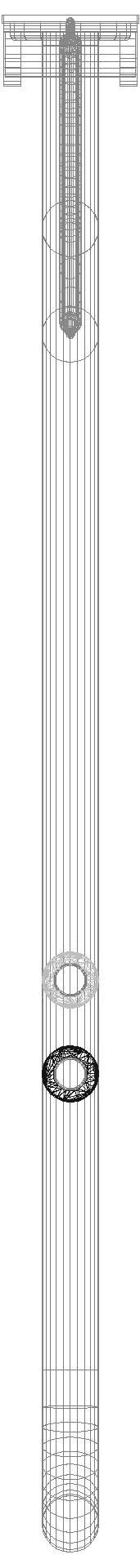 HEWI SK-Griff Ser 801 E-Ausf., FKT(rot)/WC-Spül,L900 rubinrot