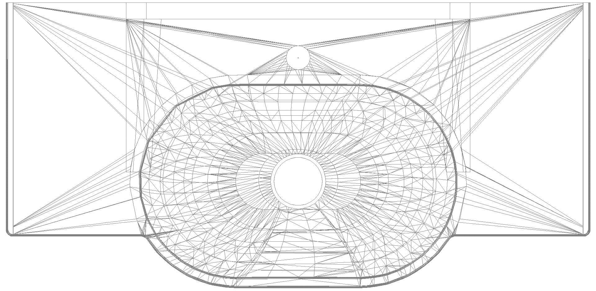 HEWI Waschtisch, var. 850 - 2800mm, T:415, o. Überlauf, 1 HL