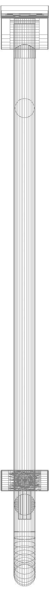 HEWI mobiler Stützklappgriff,drehbar, L:900mm, mit Bodenstütze signalweiß