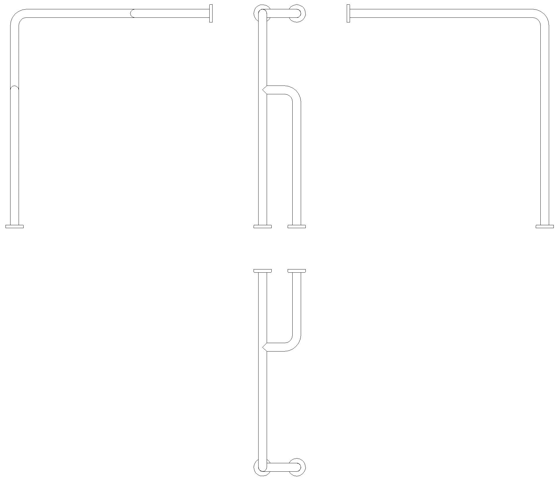 HEWI W-Stützgr. Ser 801, W1:834 AM1:850, Stützlast 300 kg sand