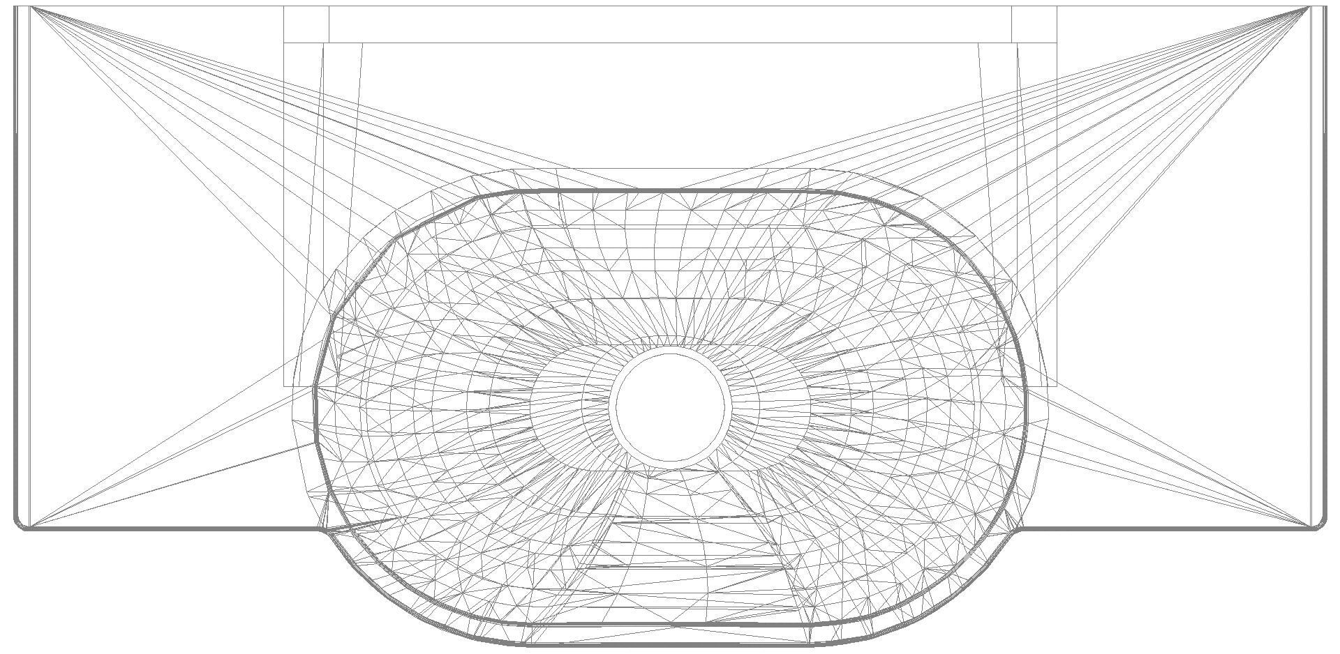 HEWI Waschtisch, var. 850 - 2800mm, T:415, o. Überlauf, o. Hahnloch