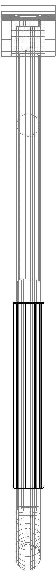 HEWI mobiler Stützklappgriff, L:750mm, mit Armpolster senfgelb