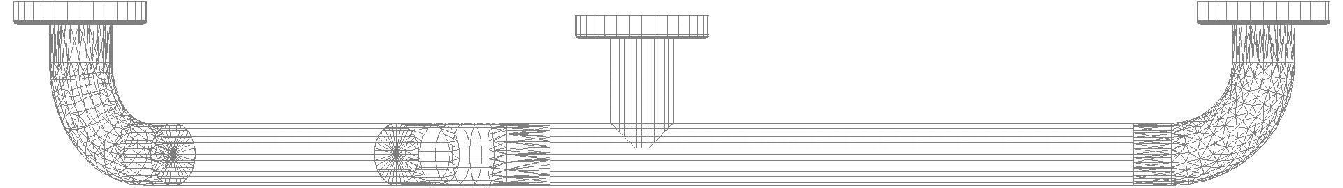 HEWI Winkelgriff Ser 801,matt,Met.-Kern, d:33, 135 Gr Bogen anthrazgr