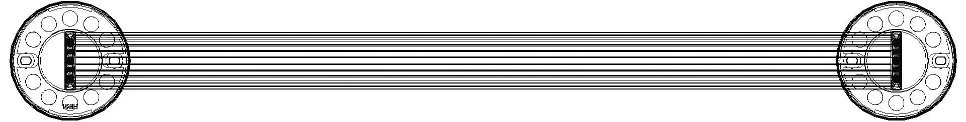 HEWI Haltegriff, d:32, L=457mm, PVD schwarzchr glzd