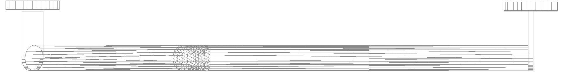 HEWI Winkelgriff 135 Gr, d:32, re, schliff