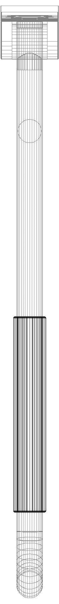 HEWI mobiler Stützklappgriff,drehbar, L:750mm, mit Armpolster signalweiß