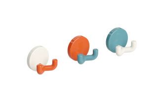 HEWI Doppelhaken 3er Set der Serie 801