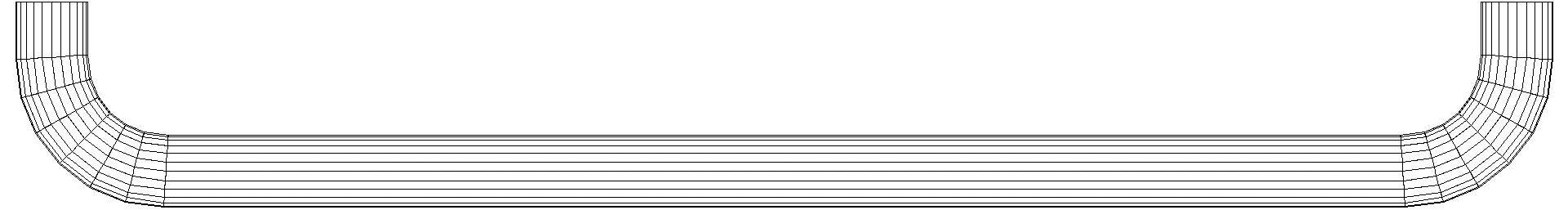 HEWI Badetuchhalter Ser 477, AM:570 o. Rosetten anthrazgr