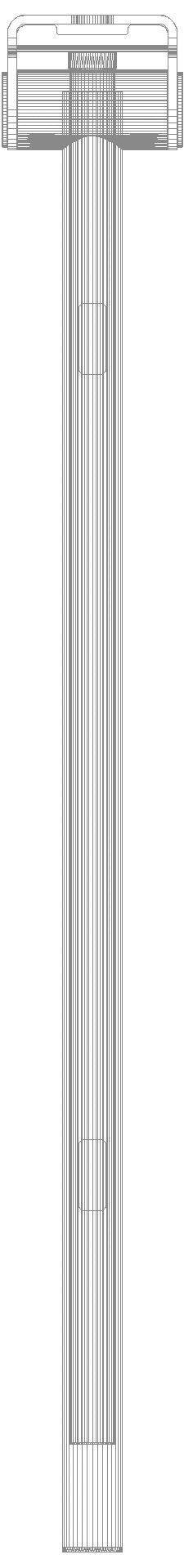 HEWI mob. SK-Griff Duo (A), L:850, chrom