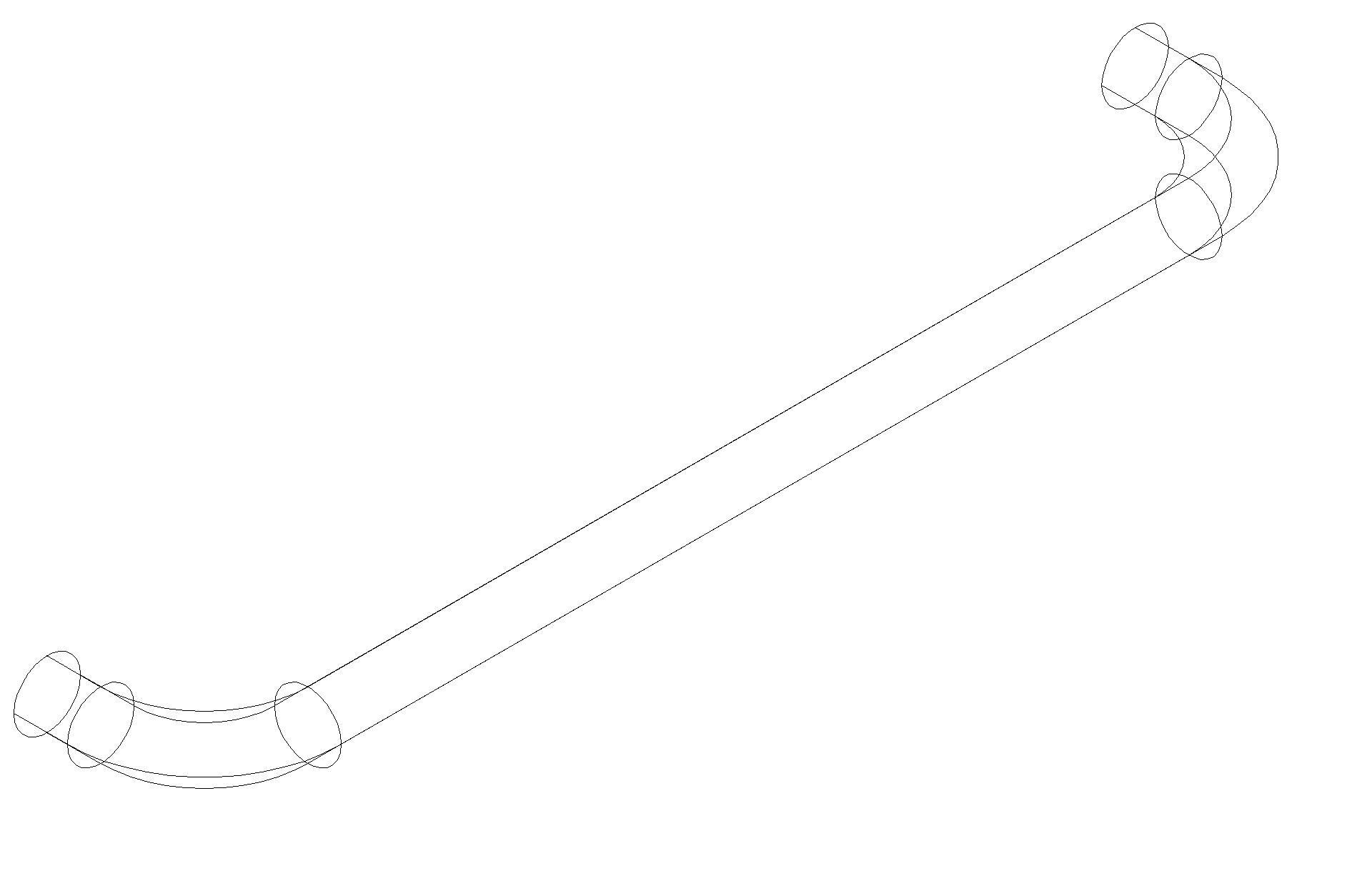 HEWI Handtuchhalter Ser 477, matt, AM:457, o. Rosetten lichtgrau