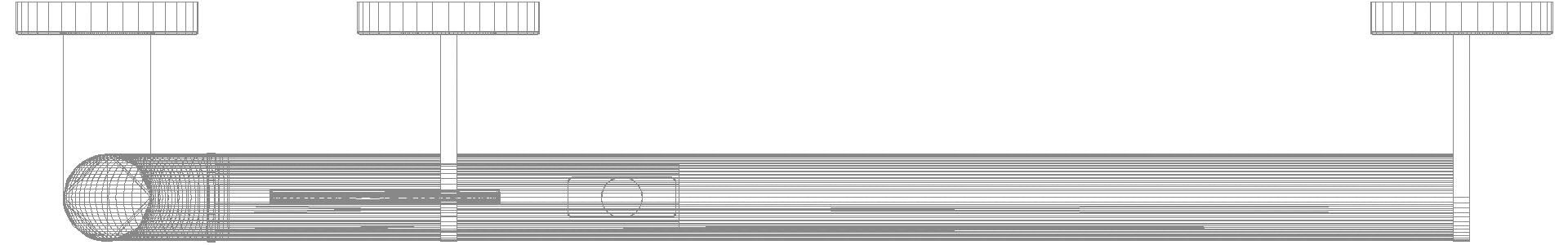 HEWI Winkelgriff, d:32/32, PRH, A1:750, W1:500, re, plvb weiß tiefmatt