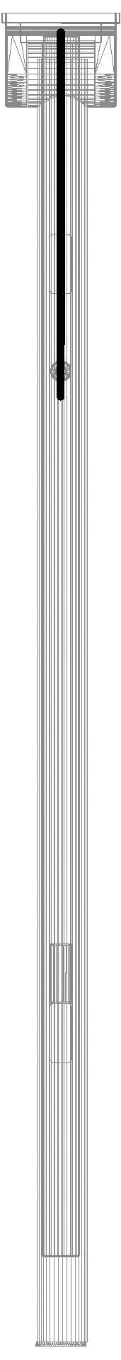 HEWI SK-Griff Duo (B), li, 900, WC-Spül (E-Ausf.),chrom