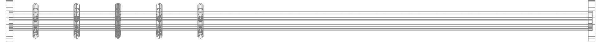 HEWI Vorhangstange Ser 801, d:33, Sonderanf. 400-1700mm tiefschwarz