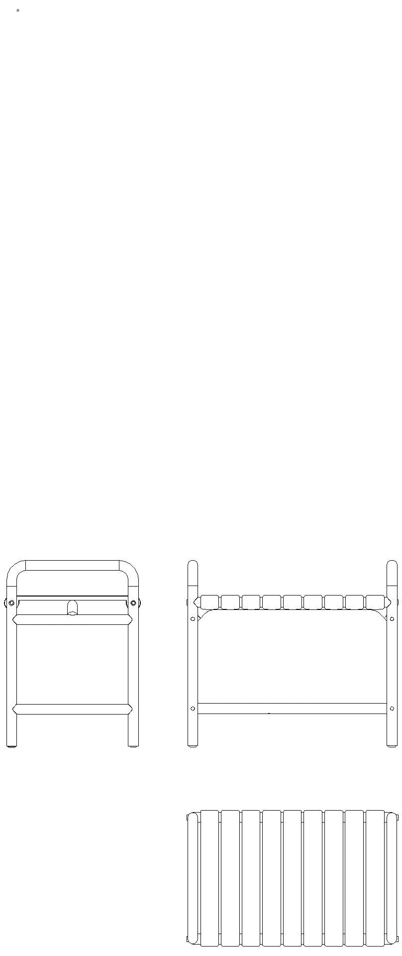 HEWI Duschbank Ser 801, B:688mm, Stützlast 300 kg koralle