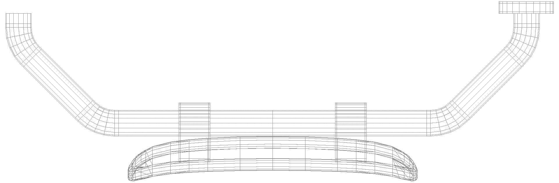 HEWI Rückenstütze, WA=230mm, rechts zur Befest.an Wand-/SK-Griff signalweiß