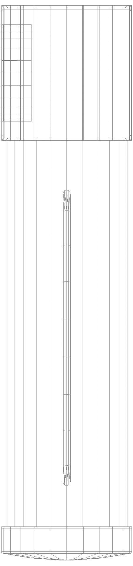 HEWI Aufrüsts. WC-Spül, li, SKG 950.50.1/B20/.3 signalweiß