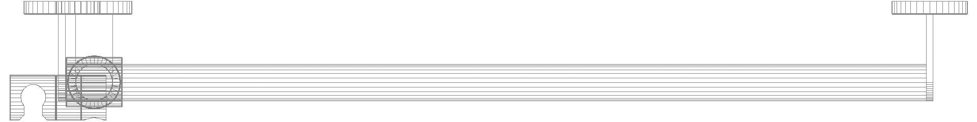 HEWI DUHA, d:32, A1:1250. W1:765, plvb, Br.H.Kst. weiß tiefmatt