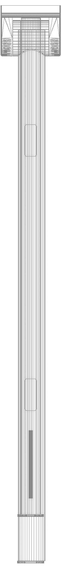 HEWI Heinrich Wilke - HEWI SK-Griff Duo (B), PRH, L:700, pulverbeschichtet schw tma