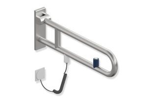 HEWI Stützklappgriff der Serie 805 Classic, drehbar