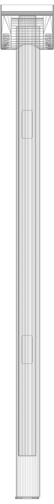 HEWI SK-Griff Duo (B), L:700, schliff