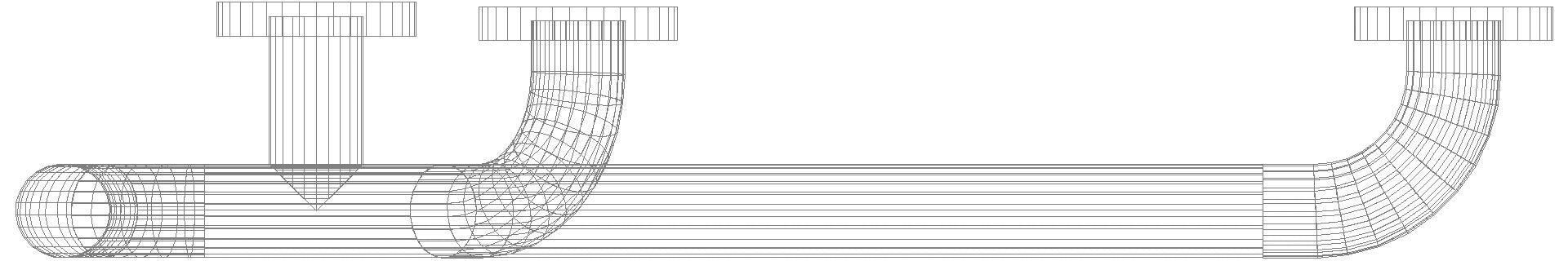 HEWI Winkelgriff Ser 801, matt, d:33, 45 Gr Bogen reinweiß