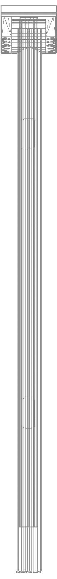 HEWI SK-Griff Duo (B), L:750, chrom