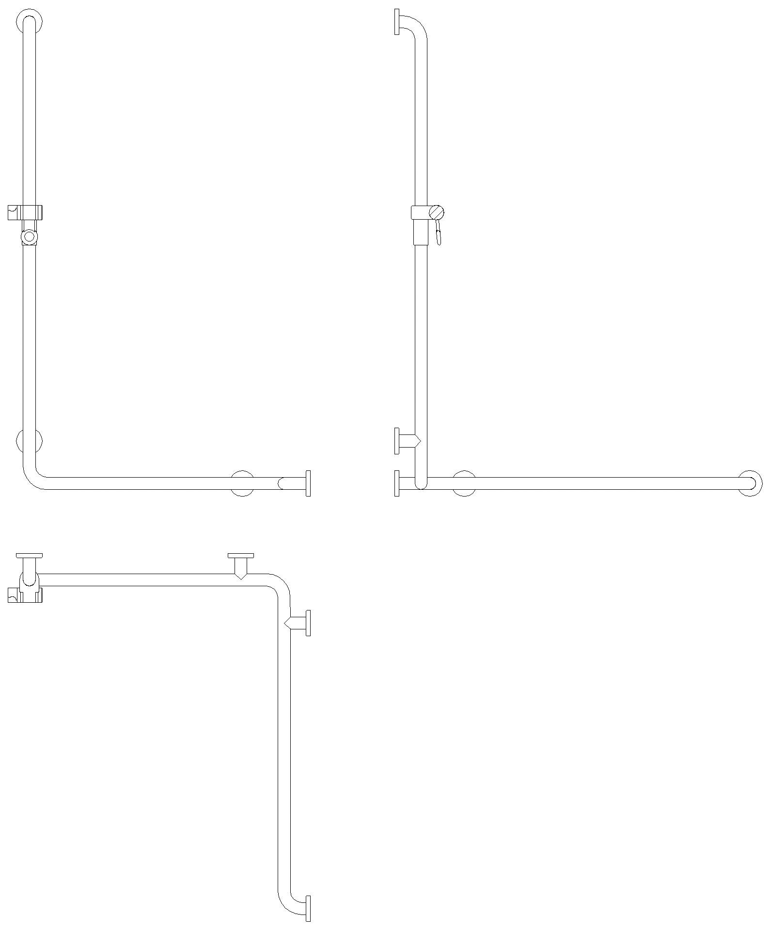 HEWI DUHA m.Br.H.St., AM1:1250,W1:762, W2:962,Metall-Kern umbra