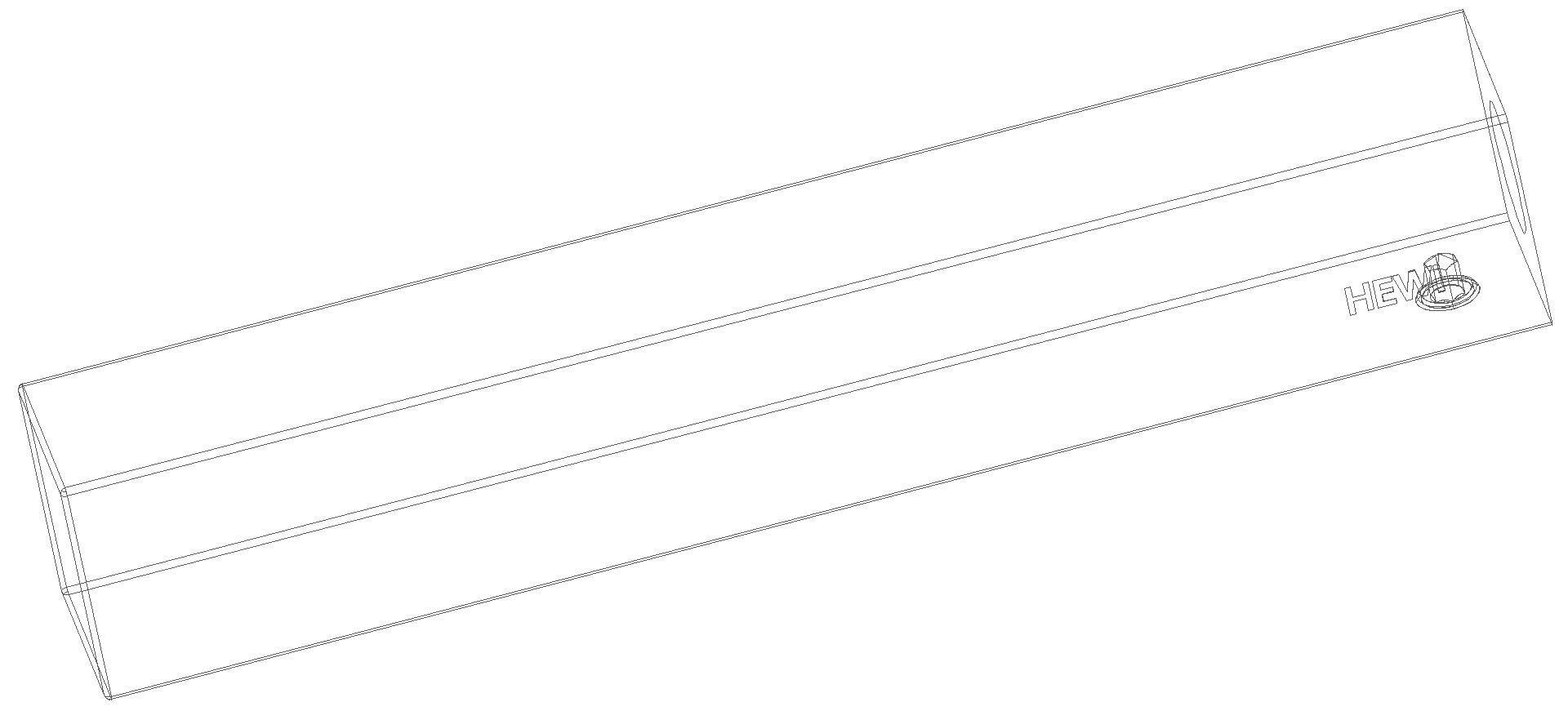 HEWI Reservepapierhalter Sys 100, chrom, d:20mm, Tiefe: 122mm