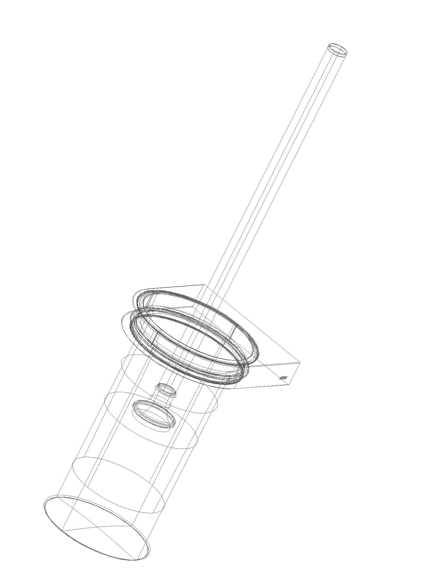 HEWI WC-Bürstengarnitur Sys 800, chrom, Glas Kristall satiniert